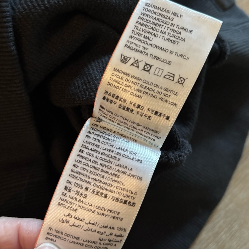Superdry Standard Label Women’s Cotton Zip-Up Hoodie, W2010135A, Size 2 - Picture 7 of 10